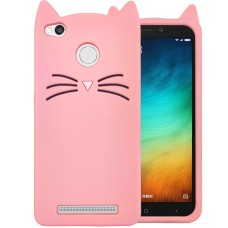 Силикон Kitty Case Xiaomi Redmi 3s / 3 Pro / 3x (Розовый)