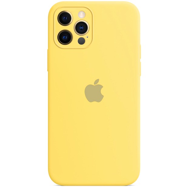 Силікон Original RoundCam Case Apple iPhone 12 Pro (13) Yellow