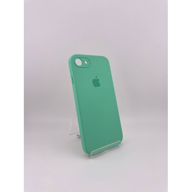 Силикон Original Square RoundCam Case Apple iPhone 7 / 8 / SE (49) Aquamarine