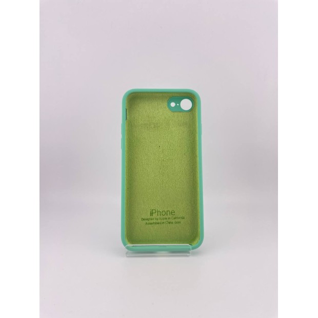 Силикон Original Square RoundCam Case Apple iPhone 7 / 8 / SE (49) Aquamarine