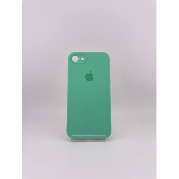Силикон Original Square RoundCam Case Apple iPhone 7 / 8 / SE (49) Aquamarine