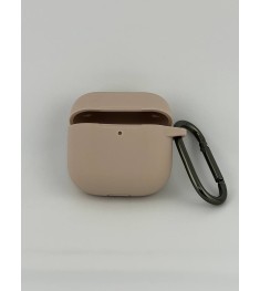 Чехол для наушников Full Silicone Case Apple AirPods 4 (08) Pink Sand