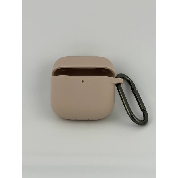 Чехол для наушников Full Silicone Case Apple AirPods 4 (08) Pink Sand