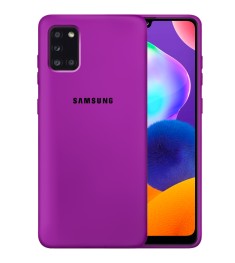 Силикон Original Case Samsung Galaxy A31 (2020) (Сиреневый)