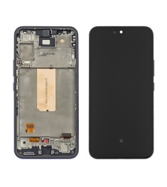 Дисплей для Samsung A546F Galaxy A54 (2023) с чёрным тачскрином и чёрной корпусн..