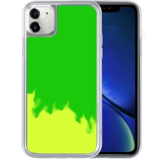 Чехол Aquarium Color Sand Apple iPhone 11 (Зелёный)