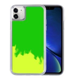 Чехол Aquarium Color Sand Apple iPhone 11 (Зелёный)