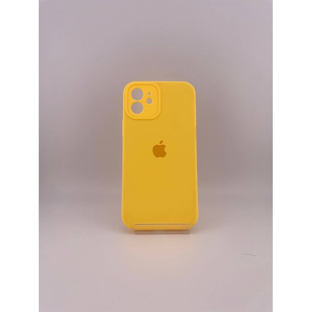 Силикон Original RoundCam Case Apple iPhone 12 (74) Sunflower