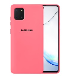 Силикон Original Case Samsung Galaxy Note 10 Lite (Клубничный)