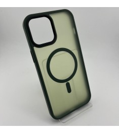 Чехол WAVE Matte Insane Case with MagSafe iPhone 12 Pro Max (Green)