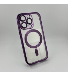 Чехол UMKU Shining with MagSafe Apple iPhone 14 Pro (Purple)