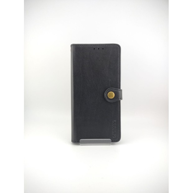 Чехол-книжка Leather Book Gallant Tecno Camon 19 Pro (Чёрный)