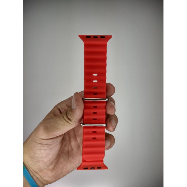 Ремешок Ocean Band Apple Watch 42 / 44 / 45 / 49 mm (05) Product RED