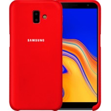 Силиконовый чехол Original Case Samsung Galaxy J6 Plus (2018) J610 (Красный)