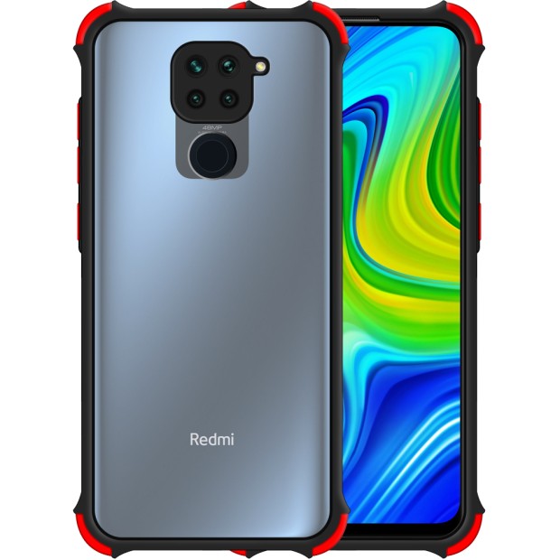 Чехол Armor Frame Xiaomi Redmi Note 9 / Redmi 10x (Чёрный)