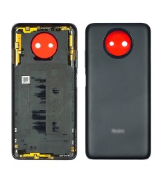 Задняя крышка для Xiaomi Redmi Note 9T Nightfall black тёмно-серая оригинал (БУ)..