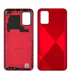 Задняя крышка для Samsung A025 Galaxy A02s (2021) красная