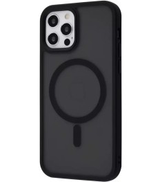 Чехол WAVE Matte Insane Case with MagSafe iPhone 12 / 12 Pro (Black)