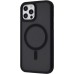 Чехол WAVE Matte Insane Case with MagSafe iPhone 12 / 12 Pro (Black)