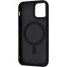 Чехол WAVE Matte Insane Case with MagSafe iPhone 12 / 12 Pro (Black)