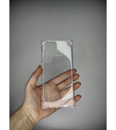 Силикон 6D Samsung Galaxy S22 Ultra (Прозрачный)