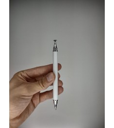 Ручка-стилус двусторонняя (Белый)