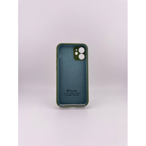 Силикон Original RoundCam Case Apple iPhone 12 Mini (46) Deep Green