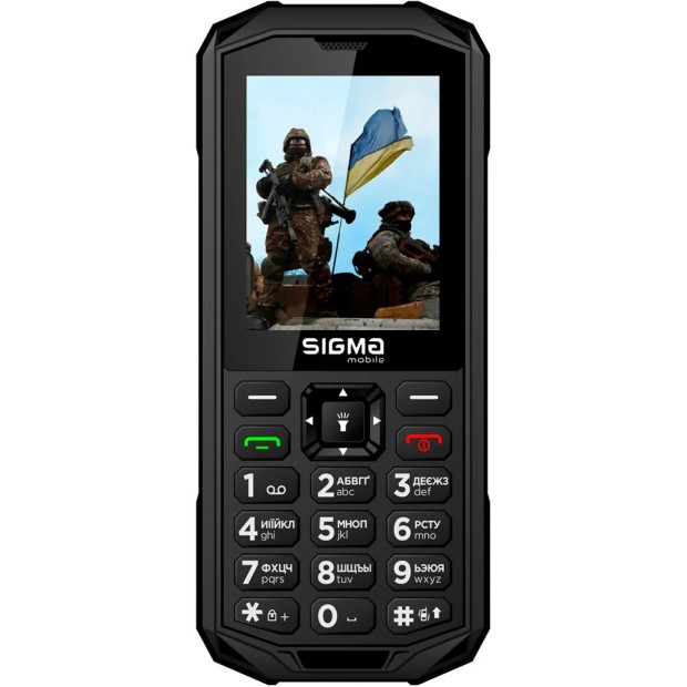 Мобильный телефон Sigma X-treme PA68 Dual Sim (Black)