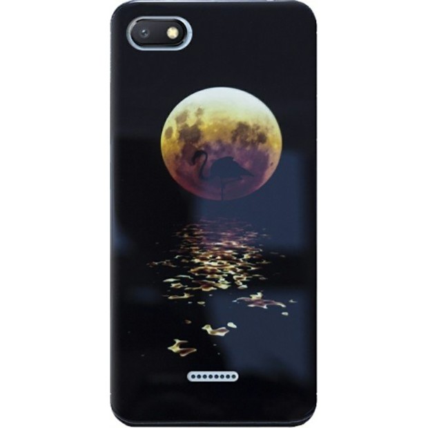 Накладка Luminous Glass Case Xiaomi Redmi 6A (Moon)
