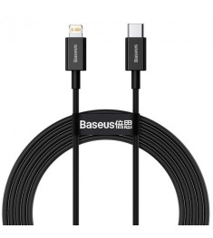 USB-кабель Baseus Superior PD 20W (1m) (Type-C to Lightning) (Чёрный) CATLYS-A01..