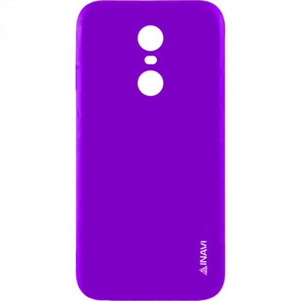 Силиконовый чехол iNavi Color Xiaomi Redmi Note 4x (фиолетовый)