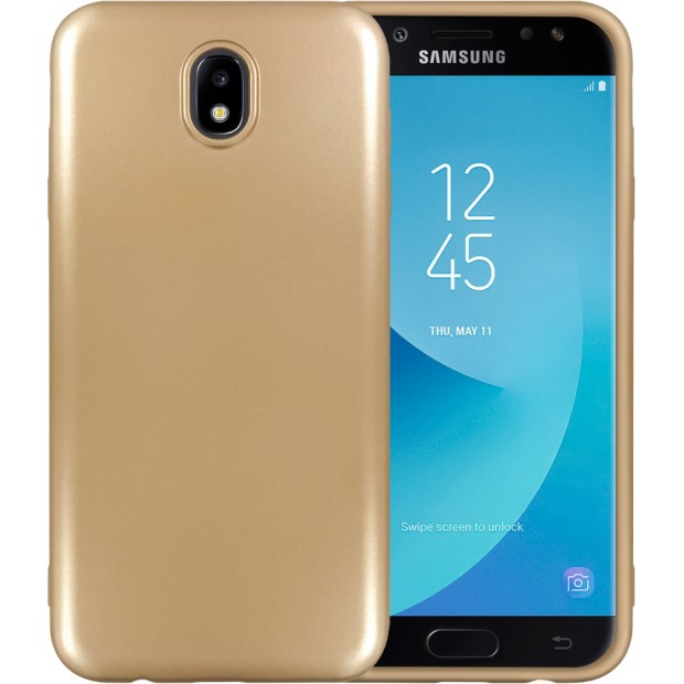 Силикон T-Phox Shiny Samsung Galaxy J7 (2017) J730 (Золотой)