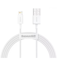 USB-кабель Baseus Superior 2.4A (1.5m) (Lightning) (Белый) CALYS-B02