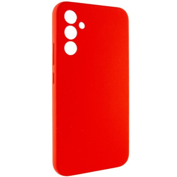 Силикон Original ShutCam Samsung Galaxy S24 FE (Красный)