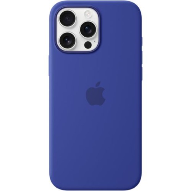 Чехол Silicone Case with MagSafe Apple iPhone 16 Pro Max (Ultramarine)