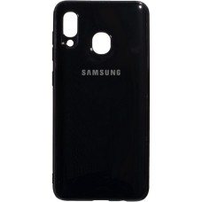 Силиконовый чехол Zefir Case Samsung Galaxy A20 / A30 (2019) (Чёрный)