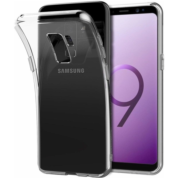 Чехол Силикон WS для Samsung Galaxy S9 Plus (G965) (прозрачный)