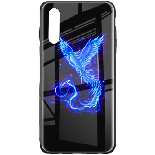 Накладка Luminous Glass Case Samsung A50 (2019) (Phoenix)