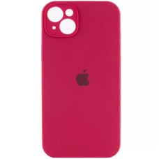 Силикон Original RoundCam Case Apple iPhone 14 Plus (24) Camelia