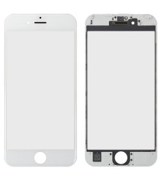 Защитное стекло для дисплея Apple iPhone 6s White + Frame + OCA (AAA)
