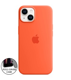 Силикон Original Round Case Apple iPhone 14 (11) Peach