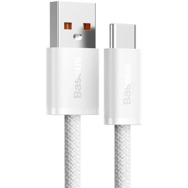 USB-кабель Baseus Dynamic 100W (2m) (Type-C) (Белый) CALD000702
