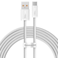 USB-кабель Baseus Dynamic 100W (2m) (Type-C) (Белый) CALD000702