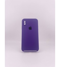 Силикон Original Square RoundCam Case Apple iPhone X / XS (87) Amethyst