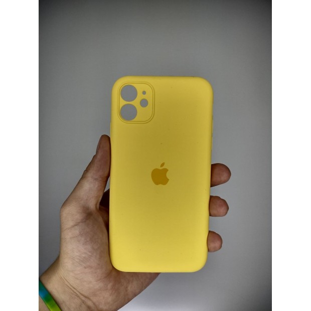 Силикон Original RoundCam Case Apple iPhone 11 (13) Yellow