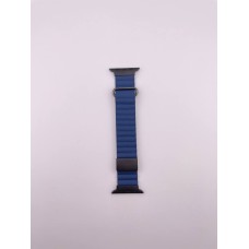 Ремешок Apple Watch Color Leather 42 / 44 / 45 / 49 mm (Blue)