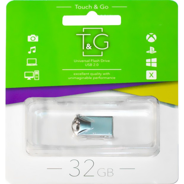 USB флеш-накопитель Touch & Go 106 Metal Series 32Gb (Короткая)