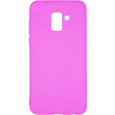 Силиконовый чехол Multicolor Samsung A6 (2018) A600 (розовый)