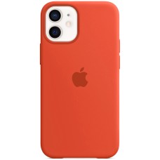 Силикон Original Case Apple iPhone 12 Mini (18) Orange