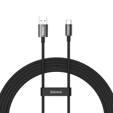 USB-кабель Baseus Superior (SUPERVOOC) 65W (2m) (Type-C) (Чёрный) CAYS001001